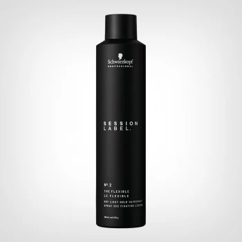 Schwarzkopf Professional Session Label THE FLEXIBLE Dry Light Hold Hairspray 300ml
