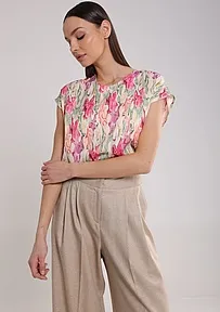 ŠARENA VISKOZNA BLUZA