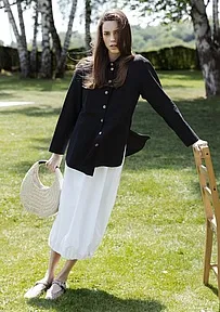 BLUZA OD PAMUKA I LANA