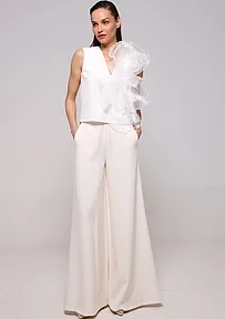 BLUZA SA DEKORATIVNIM DETALJEM