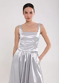 BLUZA SA ŠIROKIM BRETELAMA