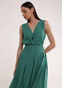 BLUZA SA NABRANIM DETALJEM