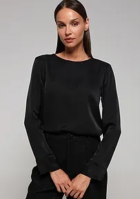 CRNA VISKOZNA BLUZA