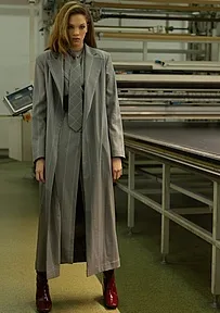 DUGI PRUGASTI KARDIGAN