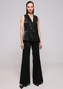 ELEGANTNE CRNE PANTALONE