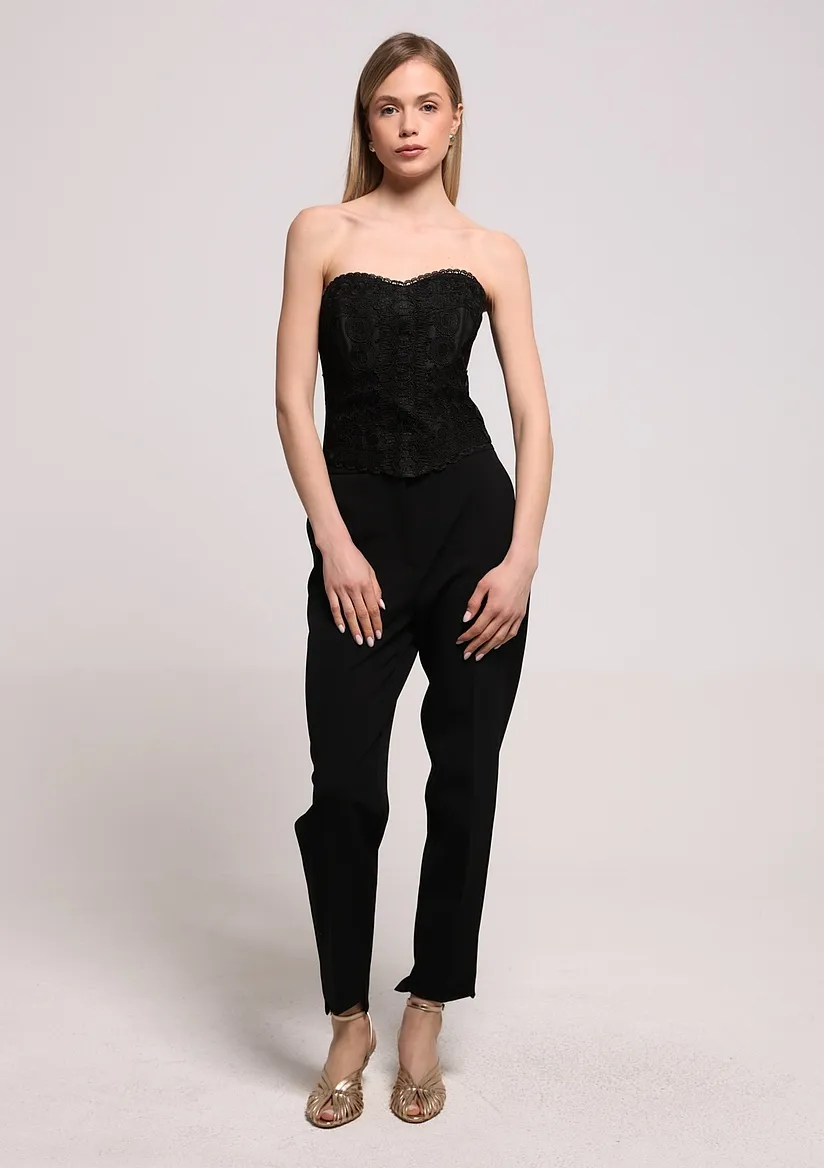 ELEGANTNE CRNE PANTALONE