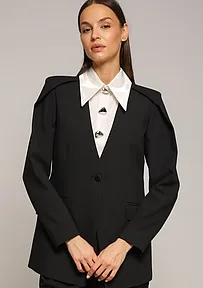 ELEGANTNI CRNI BLEJZER