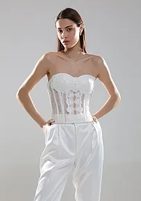 ČIPKASTI TOP