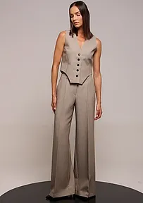 ŠIROKE PANTALONE VISOKOG STRUKA