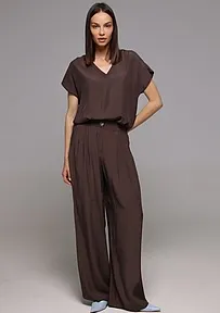 ŠIROKE VISKOZNE PANTALONE