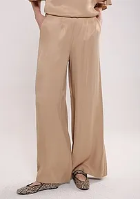 ŠIROKE VISKOZNE PANTALONE