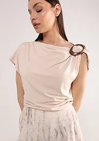 MAJICA SA DEKORATIVNIM DETALJEM