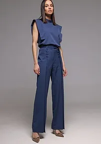 PANTALONE SA DEKORATIVNIM PERTLANJEM