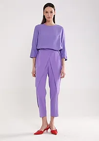 PANTALONE SA EFEKTOM PREKLOPA