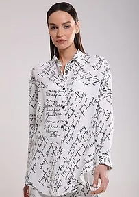 VISKOZNA BLUZA SA PRINTOM