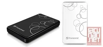 2.5" 1TB Transcend StoreJet 25A, External HDD, Anti-shock, USB3.0, black/white (TS1TSJ25A3)