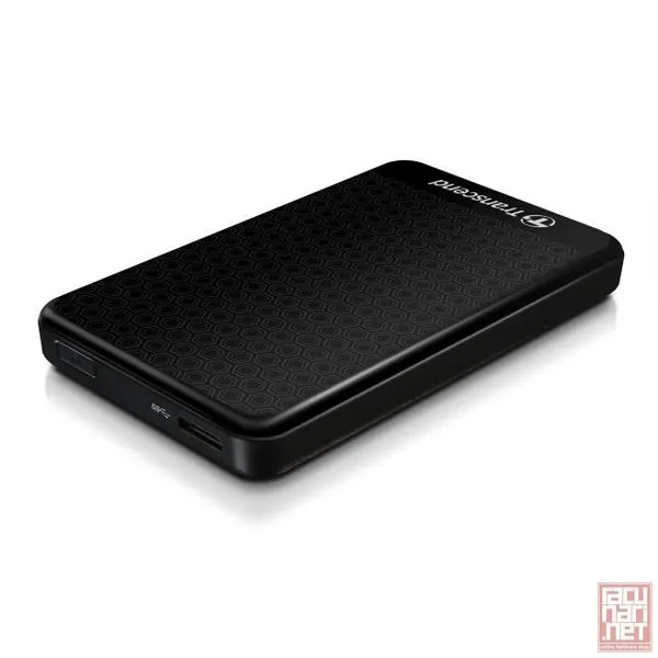 2.5" 2TB Transcend StoreJet 25A, External HDD, Anti-shock, USB3.0 (TS2TSJ25A3K)