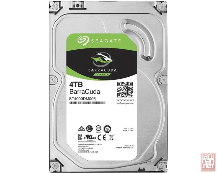 SEAGATE 4TB, 256MB, 5900rpm, Barracuda Guardian (ST4000DM004)