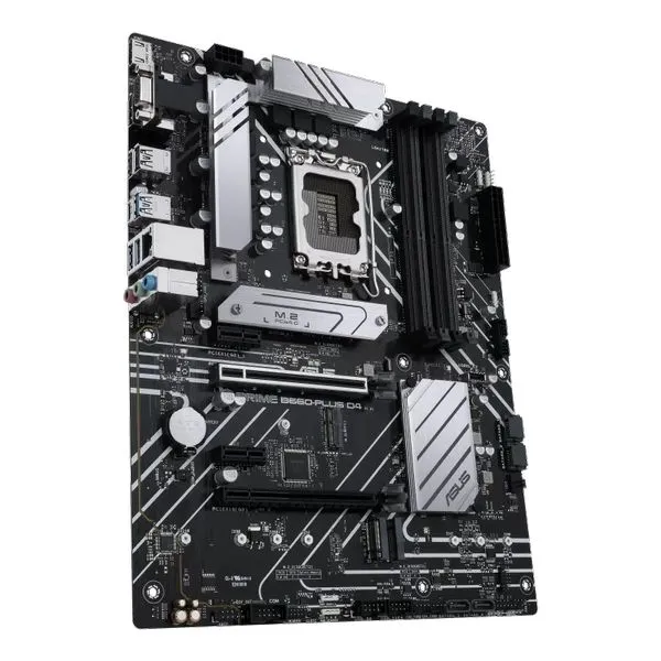 Asus PRIME B660-PLUS D4, Intel B660, 2xPCI-Ex16, 4xDDR4, 3xM.2, VGA/HDMI/DP/USB3.2 (Gen2)/USB Type-C, ATX