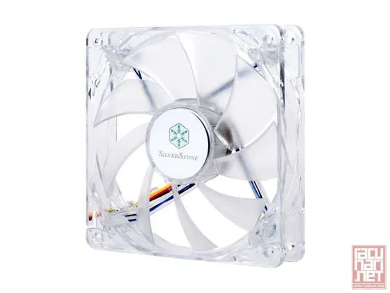 SilverStone FN121-BL, FN Series Fan 12cm, 26,6dBA, fixed speed, Blue LED [24]