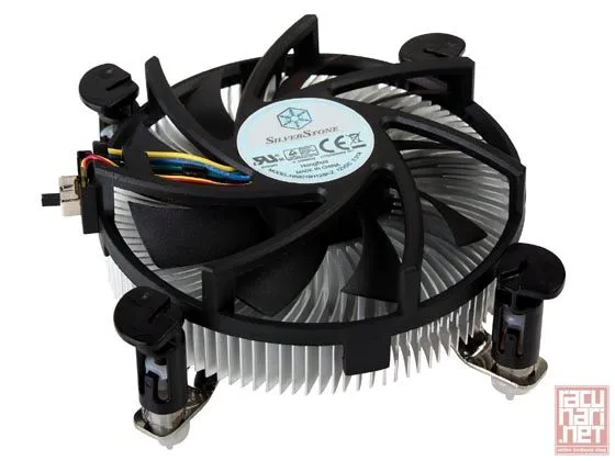 SilverStone NT07-1156, Nitrogon CPU Cooler, low profile, socket 1156, 15-23dBA [24]