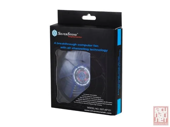 SilverStone AP121, AP Series Fan 12cm, 22.4dBA, fixed speed, Air Penetrator [24]