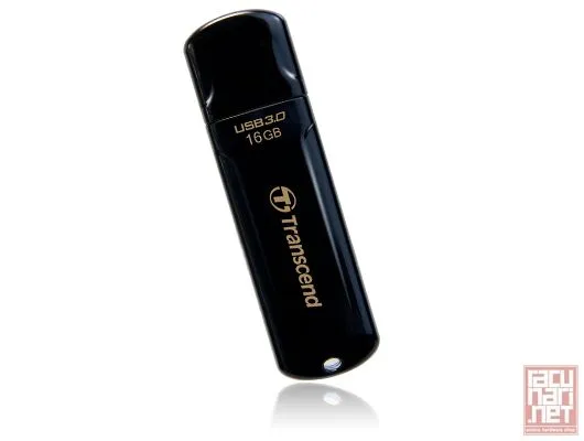 Transcend USB 3.0 JetFlash 700, 16GB, black/white, (TS16GJF700/TS16GJF730)
