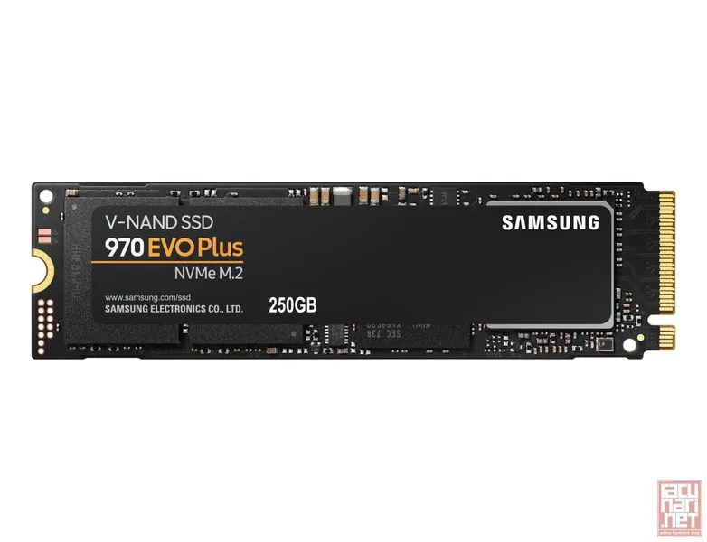 Samsung 250GB 970 EVO Plus Series, M.2, NVMe, 3500/2300MB/s (MZ-V7S250BW)