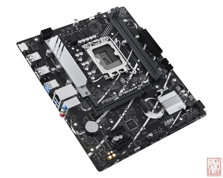 Asus PRIME B760M-R D4, Intel B760, 1xPCI-Ex16, 2xDDR4, 2xM.2, HDMI/USB3.2 (Gen1), mATX