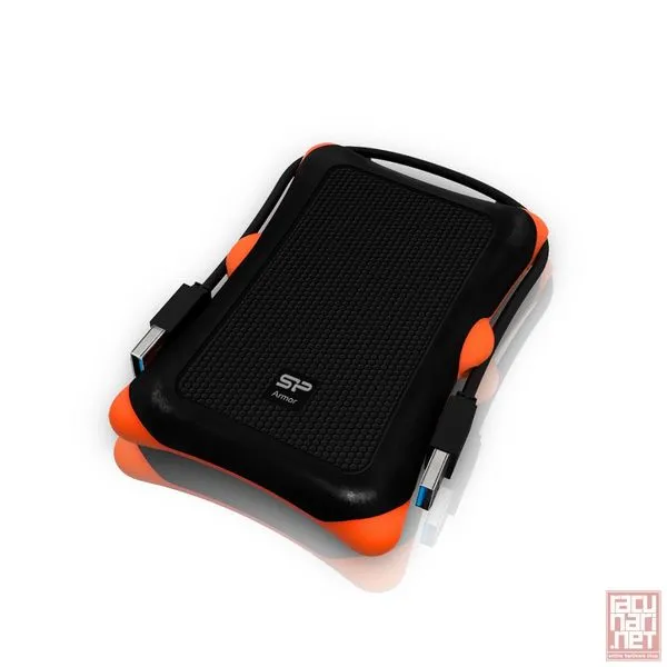 2.5" Silicon Power 1TB Armor A30, External HDD, USB3.0, black (SP010TBPHDA30S3K)