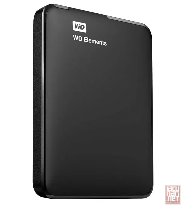 2.5" 4TB WD Elements Portable, External HDD, USB3.0, Black (WDBU6Y0040BBK)