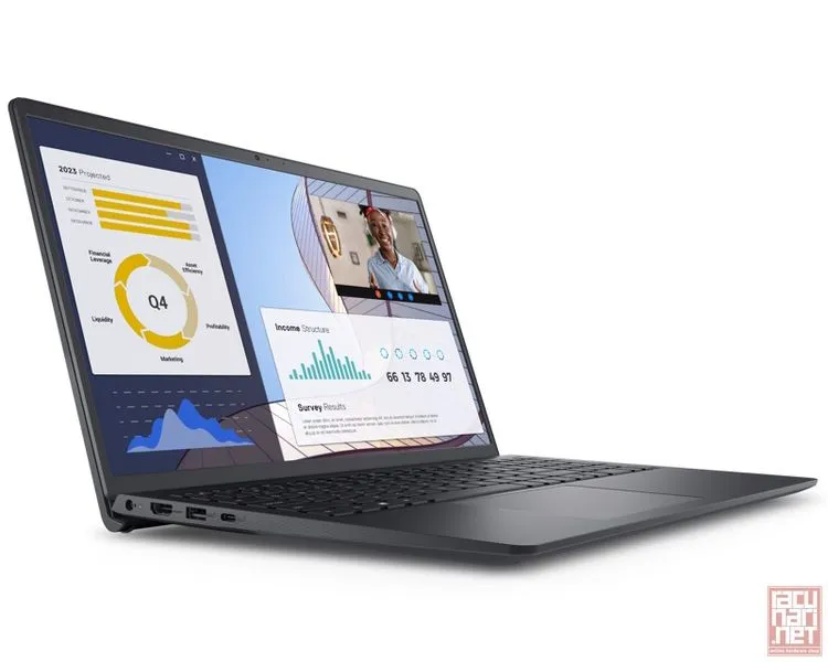 DELL Vostro 3535, 15.6" FullHD (1920x1080) 120Hz, AMD Ryzen 5 7520U, 8GB, 512GB NVMe, AMD Radeon Graphics, noOS, black (NOT24242)