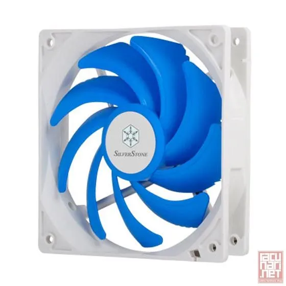SilverStone FQ121, FQ Series Fan 12cm, 16.4-24 dBA, PWM adjustable speed [24]