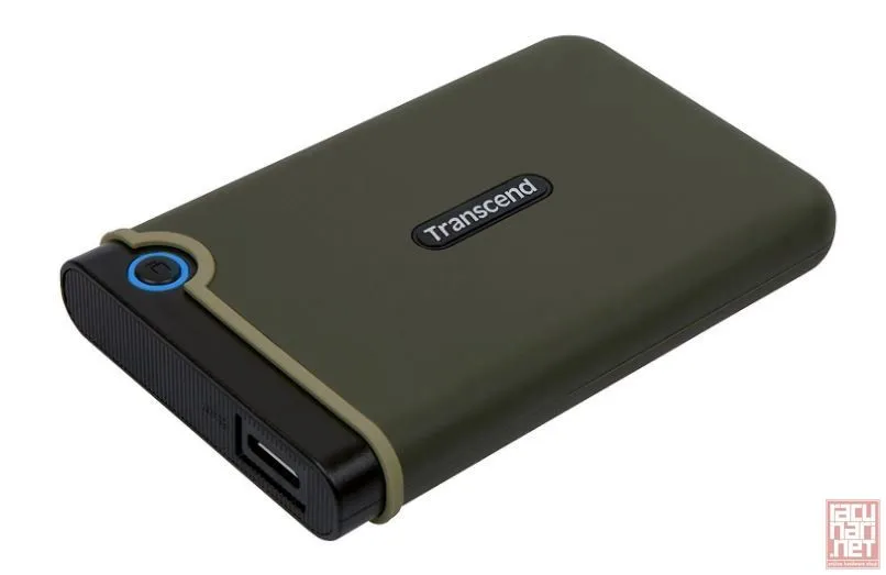 2.5" 1TB Transcend StoreJet 25M, External HDD, Anti-shock, USB3.0 (TS1TSJ25M3G)