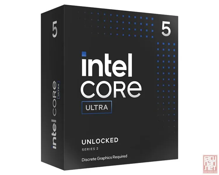 Intel Core Ultra 5 245KF, 3.60GHz/5.20GHz turbo, 24MB Smart cache, 26MB L2 cache, 14 cores (14 Threads), NO Graphics