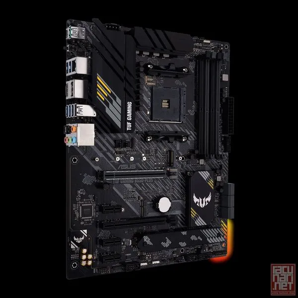 Asus TUF GAMING B550-PLUS, AMD B550, VGA by CPU, 2xPCI-Ex16, 4xDDR4, 2xM.2, HDMI/DP/USB3.2(Gen2)/USB Type-C, ATX (Socket AM4)