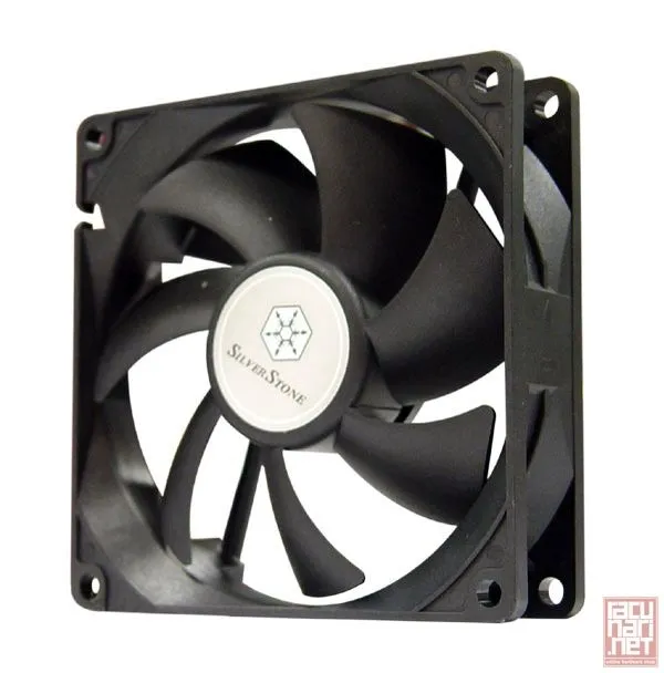 SilverStone FN91, FN Series Fan 9cm, 26dBA, fixed speed, Black [24]