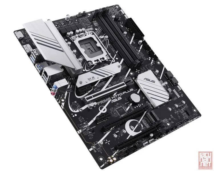 Asus PRIME H770-PLUS, Intel H770, 3xPCI-Ex16, 4xDDR5, 3xM.2, HDMI/DP/USB3.2 (Gen2)/USB Type-C, ATX