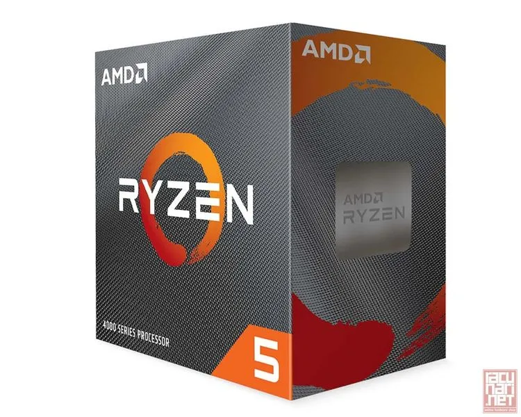AMD Ryzen 5 4500, 6 Cores (3.6GHz/4.1GHz turbo), 12 Threads, 3MB L2 cache, 8MB L3 cache, Wraith Stealth Cooling (AM4)