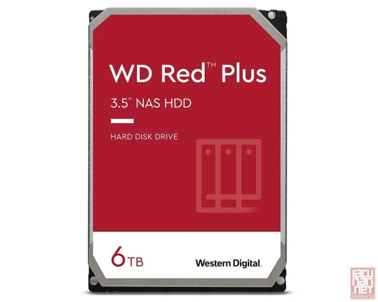 WD Red Plus 4TB WD40EFPX, 256MB, NAS Hard Drives
