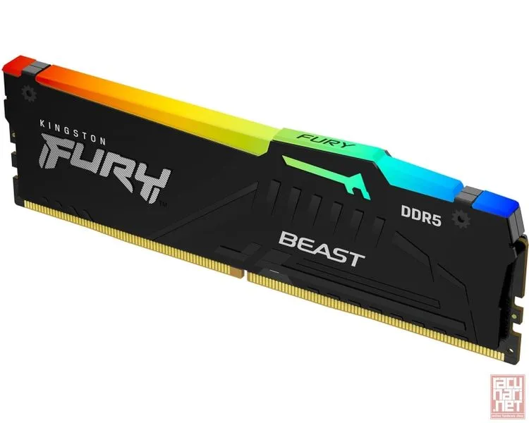 Kingston DDR5 16GB, 5200Mhz, CL36, Fury Beast RGB EXPO (KF552C36BBEA-16)