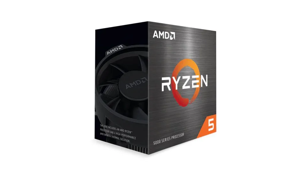AMD Ryzen 7 5700, 8 Cores (3.7GHz/4.6GHz turbo), 16 Threads, 4MB L2 cache, 16MB L3 cache, Wraith Spire Cooler (AM4)