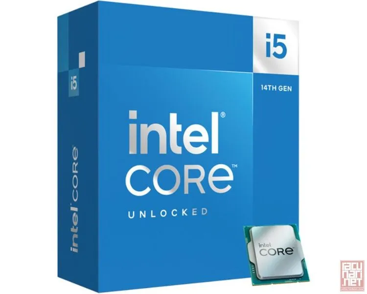 Intel Core i5-14600K, 2.60GHz/5.30GHz turbo, 14 cores (20 Threads), 24MB Smart cache, 20MB L2 cache, Intel UHD Graphics 770