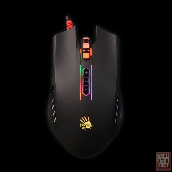 A4 Tech Q81, Gaming Mouse, 5 buttons, 3200dpi, USB, black