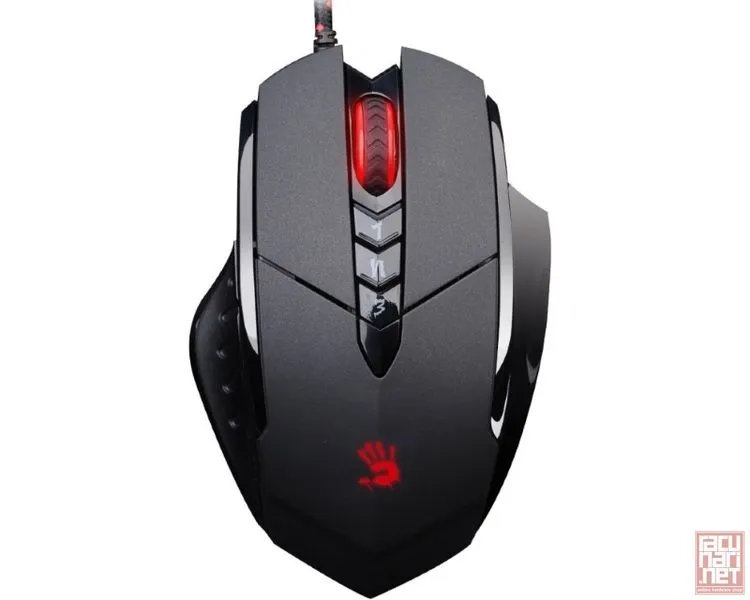 A4 Tech V8M Bloody Gaming Optical Mouse, 3200dpi, black, USB