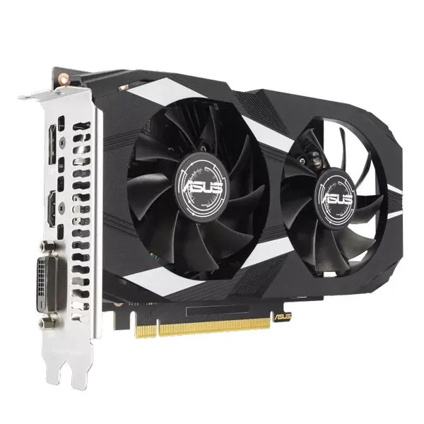 ASUS DUAL-RTX3050-O6G, RTX 3050, 6GB/96bit GDDR6, DVI/HDMI/DP, 2x Fans