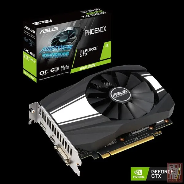 ASUS PH-GTX1660S-O6G, GeForce GTX 1660 SUPER, 6GB/192bit GDDR6, DVI/HDMI/DP, Asus cooling