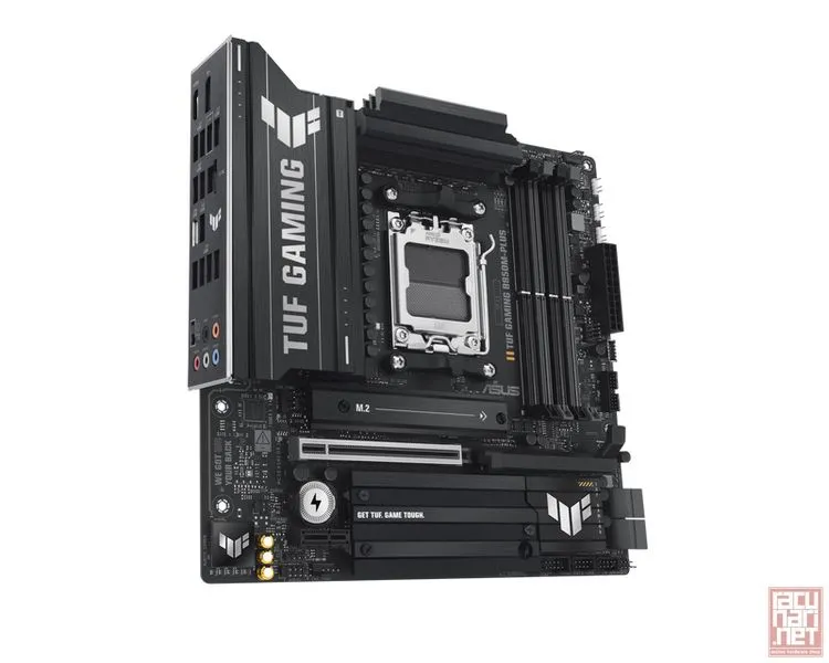 Asus TUF GAMING B850M-PLUS, AMD B850, 1xPCI-Ex16, 4xDDR5, 3xM.2, HDMI/DP/USB3.2(Gen2)/USB Type-C, mATX