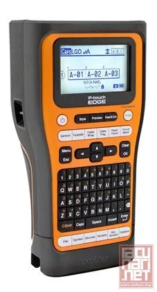 Brother PT-E560BTVP, Handheld, QWERTY, TZe tapes 3,5 to 24mm, Auto Full&Half Cutter, Large Backlit graphic LCD, PC Style keyboard, Lion battery, USB cable, Carry Case, Wrist Strap