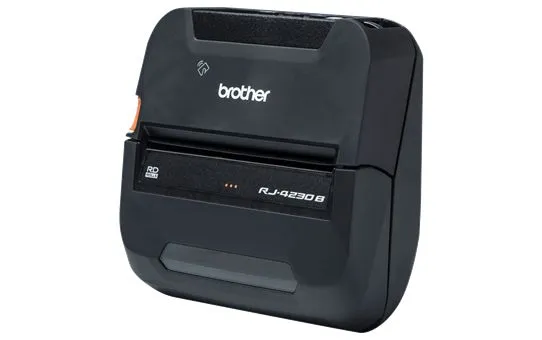 Brother RJ-4230B, Bluetooth 4" Mobile Printer, 203dpi, USB mini-B/Bluetooth